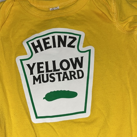 Yellow Mustard Onsie - Picture 2 of 3